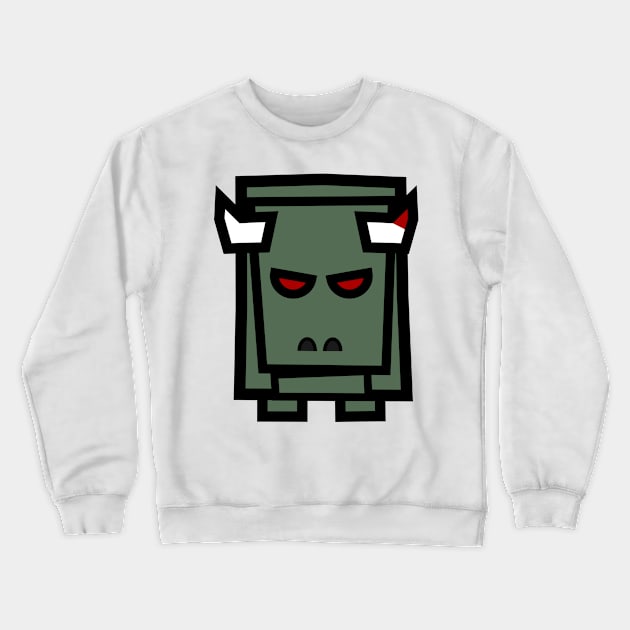 Zombull Crewneck Sweatshirt by Mootations